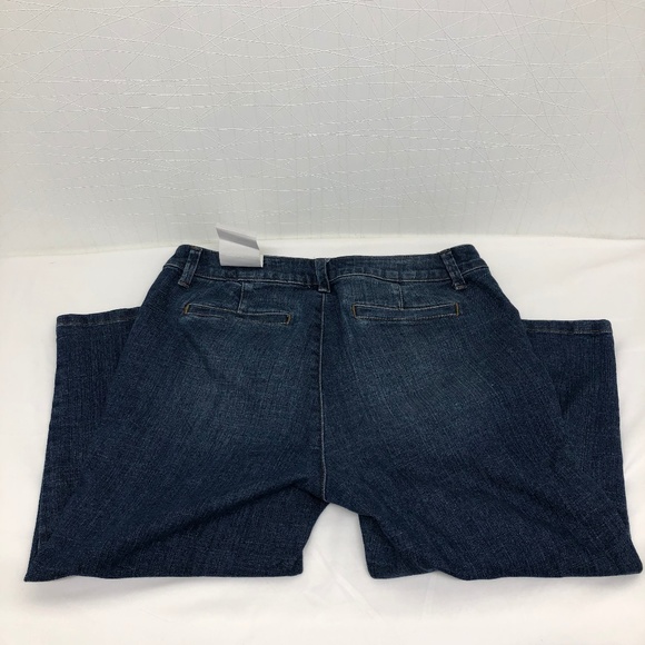 Liz Claiborne Denim - Liz Claiborne Petite Classic Fit Crop Jeans 8P NEW
